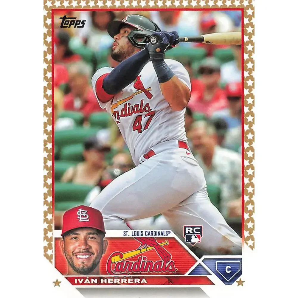 2023 Topps Gold Star Ivan Herrera Rookie #58 St. Louis Cardinals